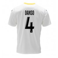 Maglia Calcio RC Lens Kevin Danso #4 Terza Divisa 2024-25 Manica Corta